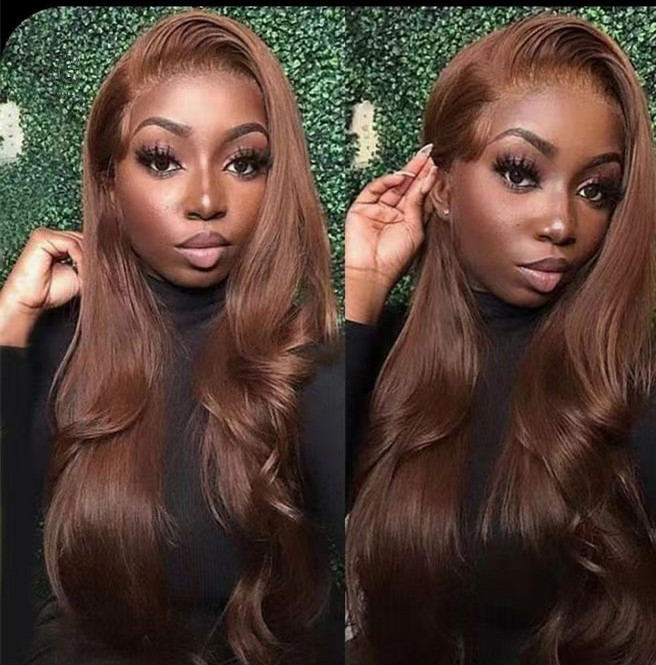 Reddish Brown transparent hd Lace Front Wig body wave 13x4 Copper Red Brazilian swiss Frontal Human Hair Wigs Spring Color for youg girl Diva1, Highlight like pic
Reddish Brown transparent hd Lace Front Wig body wave 13x4 Copper Red Brazilian swiss Frontal Human Hair Wigs Spring Color for youg girl Diva1, Highlight like pic