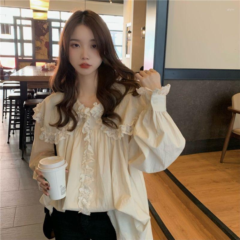 Women' Blouses Women Blouse Women' Spring Summer Splicing Lace Top Blusas Mujer De Moda, Apricot
Women' Blouses Women Blouse Women' Spring Summer Splicing Lace Top Blusas Mujer De Moda, Apricot