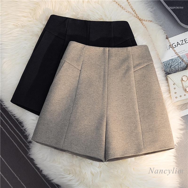 Women' Shorts Woolen Women' Autumn And Winter Wear High Waist Slimming A- Line Wide Leg Outer Casual Short Femme Grey Black, Gray
Women' Shorts Woolen Women' Autumn And Winter Wear High Waist Slimming A- Line Wide Leg Outer Casual Short Femme Grey Black, Gray