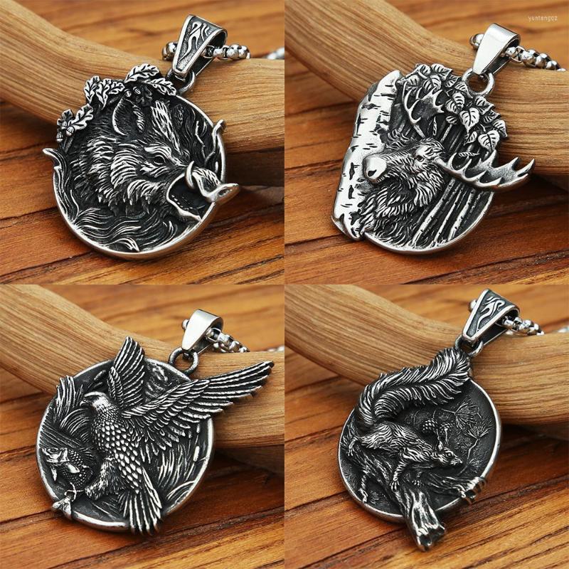 Pendant Necklaces Vintage Viking Boar Stainless Steel Unique Animal Necklace For Men Biker Fashion Amulet Jewelry Gifts Drop
Pendant Necklaces Vintage Viking Boar Stainless Steel Unique Animal Necklace For Men Biker Fashion Amulet Jewelry Gifts Drop