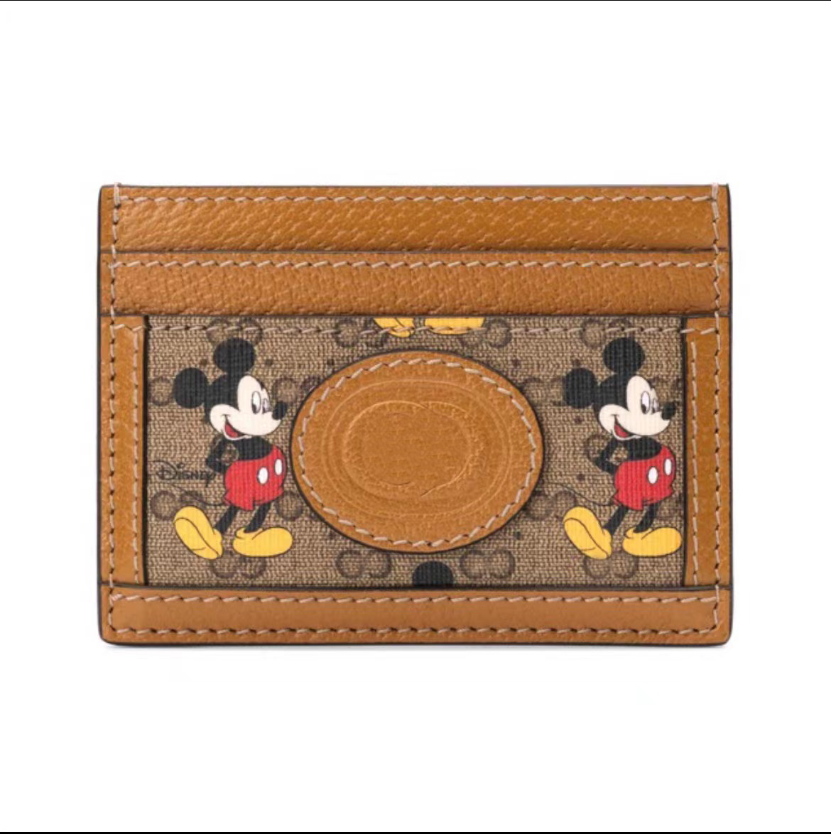 Designer Purse Co-branded Limited Mickey Mouse Printed Canvas and Leather Card Holder for Men Women, As picture
Designer Purse Co-branded Limited Mickey Mouse Printed Canvas and Leather Card Holder for Men Women, As picture