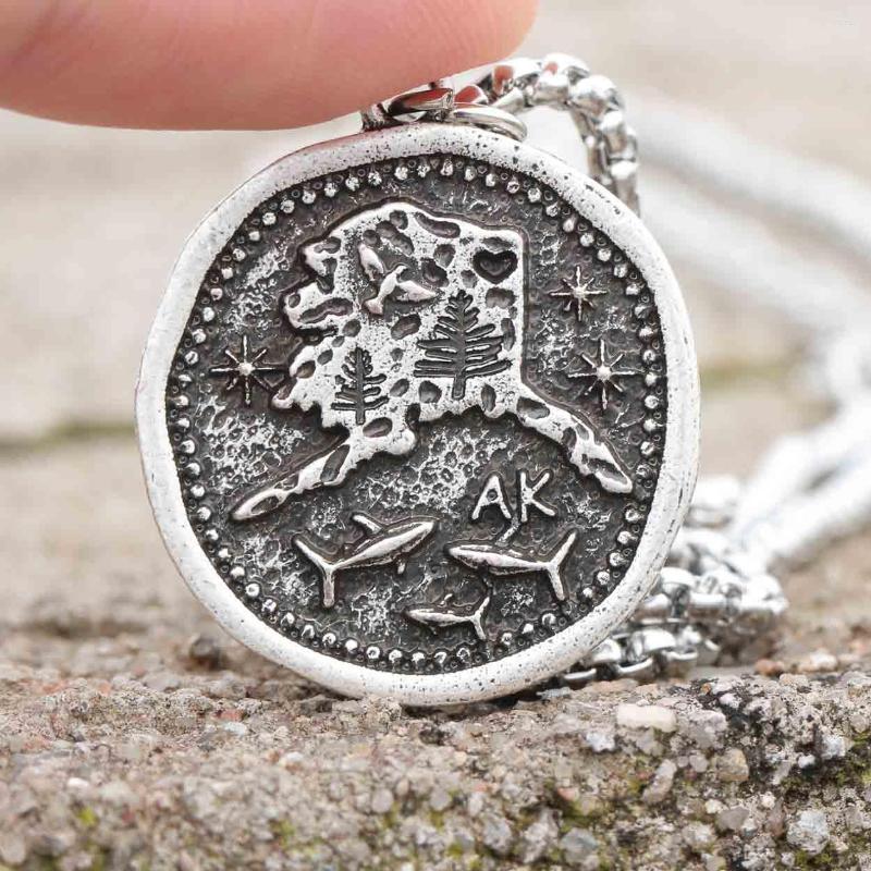 Pendant Necklaces 5 Pcs Wholesales Mens Alaska Necklace Map Gift For Him Pride Home Memorial Jewelry
Pendant Necklaces 5 Pcs Wholesales Mens Alaska Necklace Map Gift For Him Pride Home Memorial Jewelry