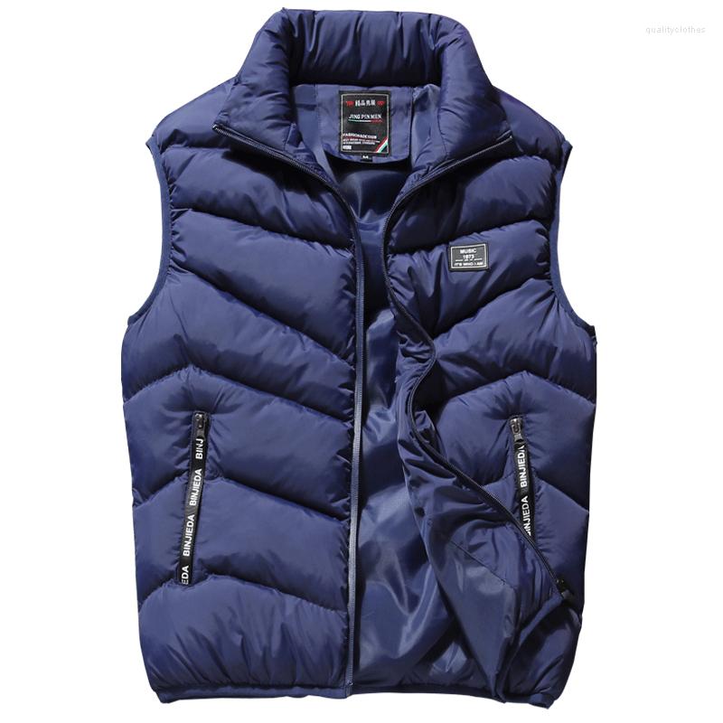 Men's Vests Male's Vest Winter Fashion Casual Cotton-Padded Five Colors Men Waistcoat Warm Thick Stock Price 1807, Black
Men's Vests Male's Vest Winter Fashion Casual Cotton-Padded Five Colors Men Waistcoat Warm Thick Stock Price 1807, Black