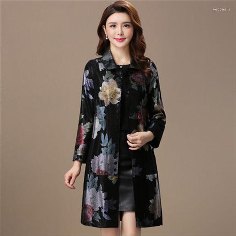 Women's Leather Female 2022 Spring And Autumn Middle Old Aged Long Print Large Size Sheep Jacket 653, Black
Women's Leather Female 2022 Spring And Autumn Middle Old Aged Long Print Large Size Sheep Jacket 653, Black