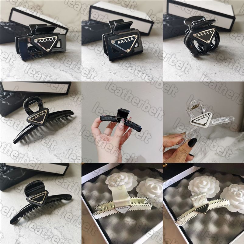 Designer Hair Clamps Letter Triangle Badage Claw Clips Womens Fashion Hair Accessories
Designer Hair Clamps Letter Triangle Badage Claw Clips Womens Fashion Hair Accessories