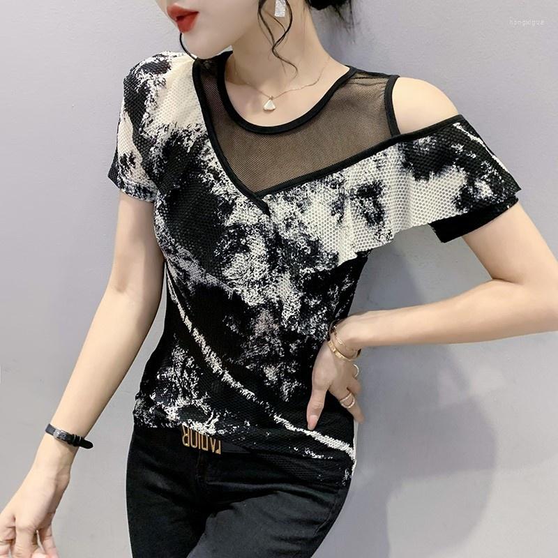 Women's T Shirts Hollow Out Short Sleeve Shirt Women O-neck Summer Mesh Female Tee Femme Sexy Tops Clothes, Letter
Women's T Shirts Hollow Out Short Sleeve Shirt Women O-neck Summer Mesh Female Tee Femme Sexy Tops Clothes, Letter