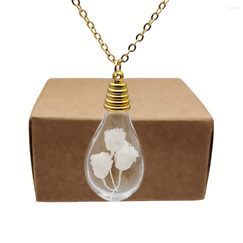 Pendant Necklaces White Blossom Babysbreath Real Flowers Waterdrop Gold Color Chain Long Necklace Women Boho Fashion Jewelry Bohemian
Pendant Necklaces White Blossom Babysbreath Real Flowers Waterdrop Gold Color Chain Long Necklace Women Boho Fashion Jewelry Bohemian