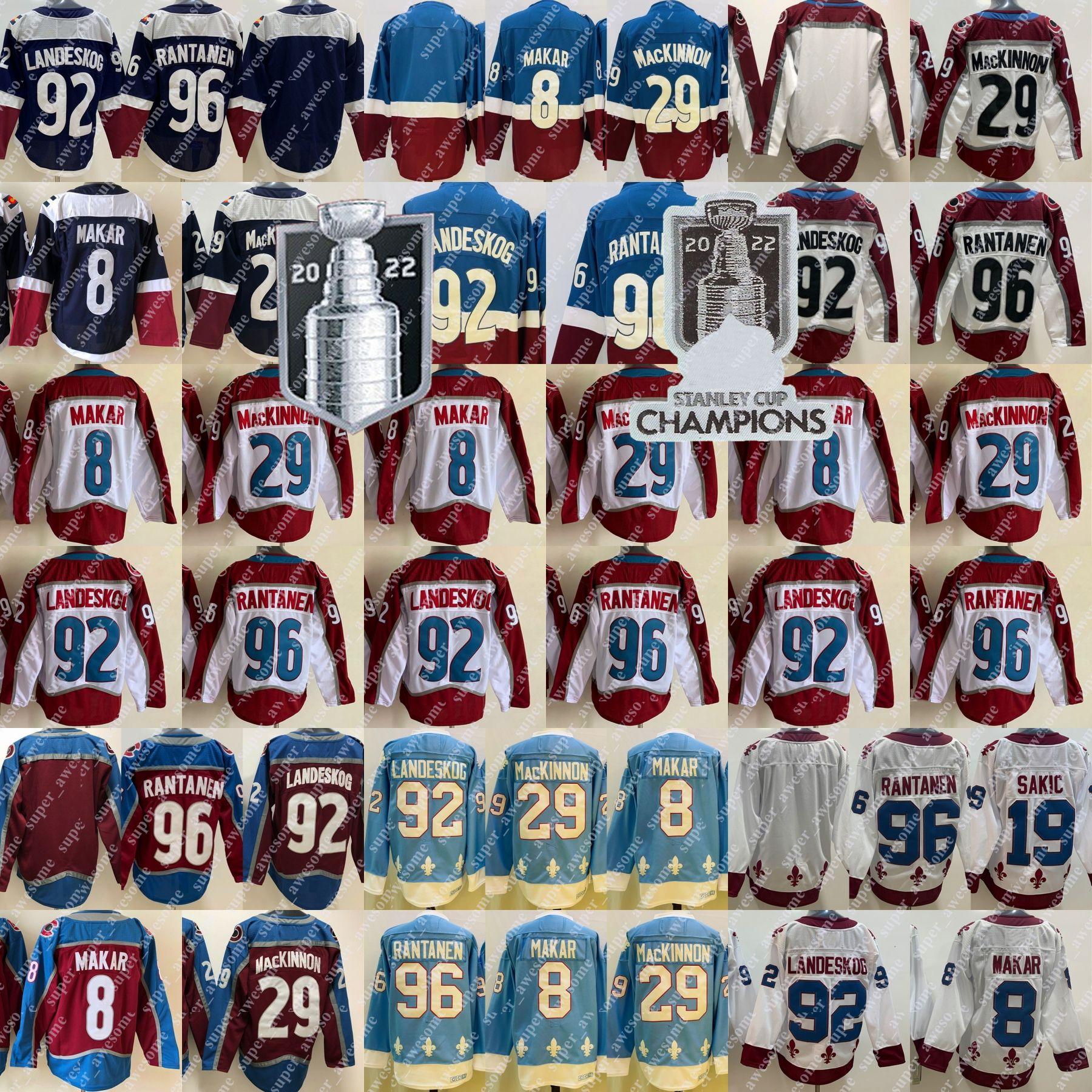 CUSTOM Men 2022 Champions 8 Cale Makar Jersey Mikko Rantanen Gabriel Landeskog Nathan MacKinnon 19 Joe Sakic Hockey Jerseys Red White Navy S, White reverse retro
CUSTOM Men 2022 Champions 8 Cale Makar Jersey Mikko Rantanen Gabriel Landeskog Nathan MacKinnon 19 Joe Sakic Hockey Jerseys Red White Navy S, White reverse retro