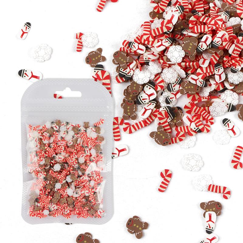 Nail Art Decorations Christmas Accessories Polymer Clay Slices Slime Flake Cute Gingerbread Man Santa Claus Elk Snowflakes Xmas Nails Design
Nail Art Decorations Christmas Accessories Polymer Clay Slices Slime Flake Cute Gingerbread Man Santa Claus Elk Snowflakes Xmas Nails Design