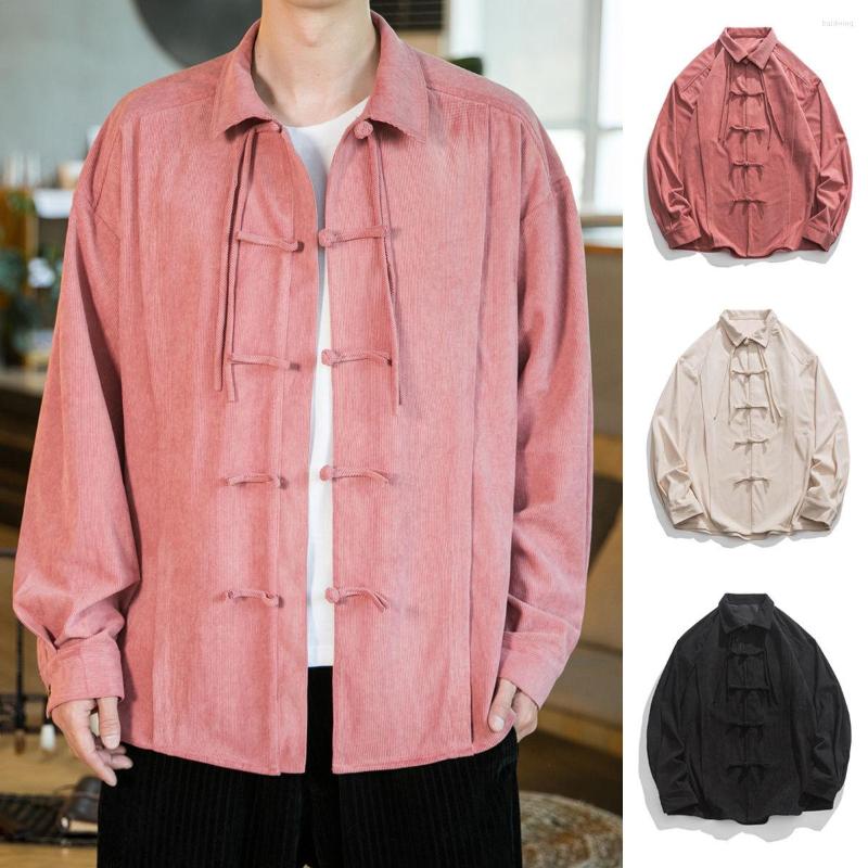 Men's Casual Shirts MrGB Autumn Winter Flannels For Men Lapel Long Sleeve Pocket Chinese Style Solid Color Male Blouses Clothing, Black
Men's Casual Shirts MrGB Autumn Winter Flannels For Men Lapel Long Sleeve Pocket Chinese Style Solid Color Male Blouses Clothing, Black