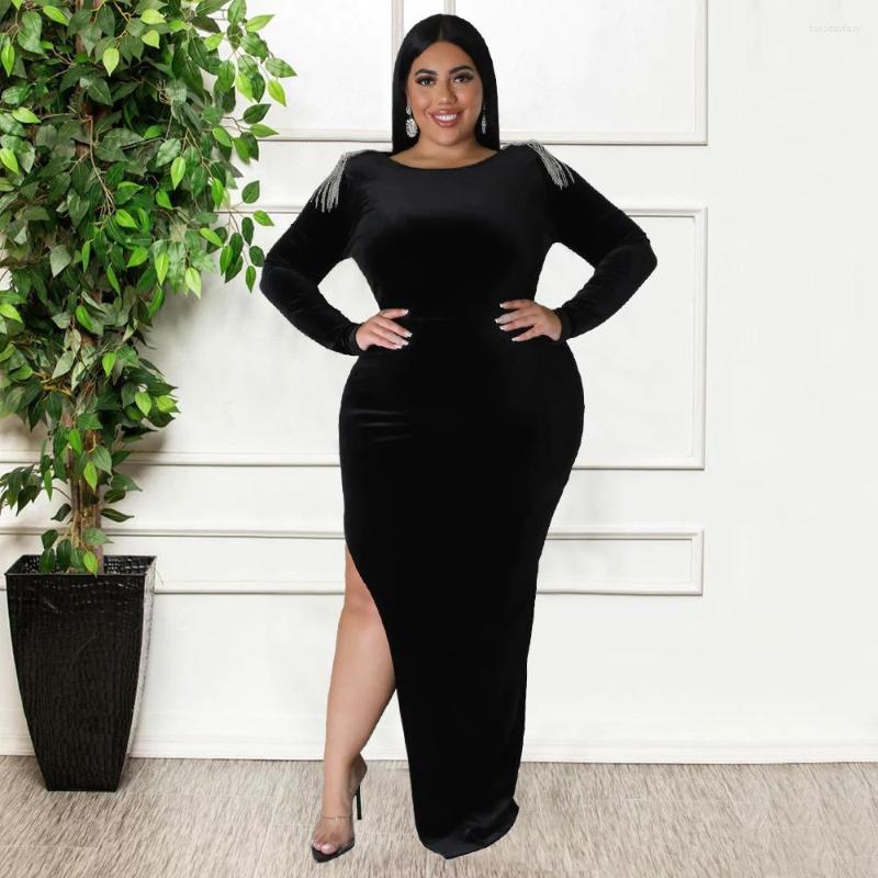 Plus Size Dresses Women's Dress 2022 Autumn Winter Fashion Temperament Slim Sexy Large Evening Party, Champagne
Plus Size Dresses Women's Dress 2022 Autumn Winter Fashion Temperament Slim Sexy Large Evening Party, Champagne