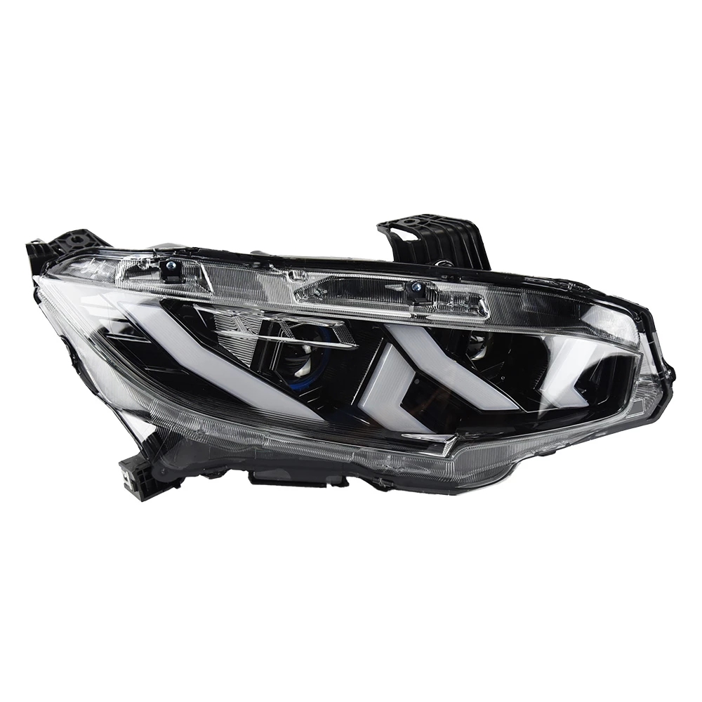 car styling high beam lights For Honda Civic X G10 LED Headlight 16-21 DRL turn signal running head light