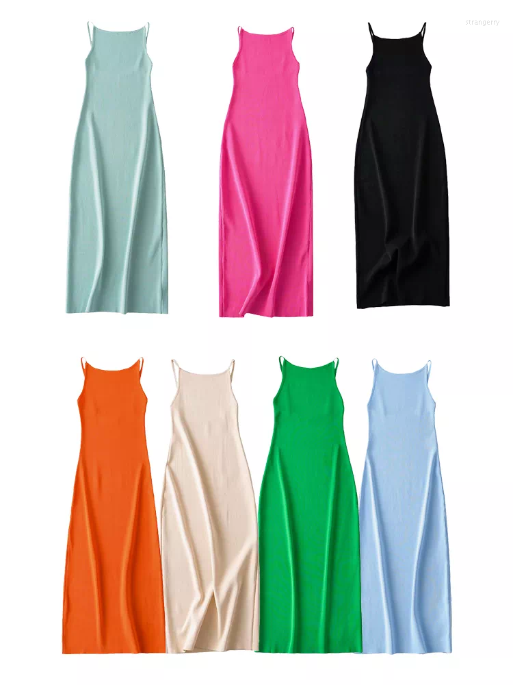 Casual Dresses 2022 Fashion Women Solid Beige Black Backless Sweater Dress Sleeveless O Neck Ladies Midi AI73
Casual Dresses 2022 Fashion Women Solid Beige Black Backless Sweater Dress Sleeveless O Neck Ladies Midi AI73