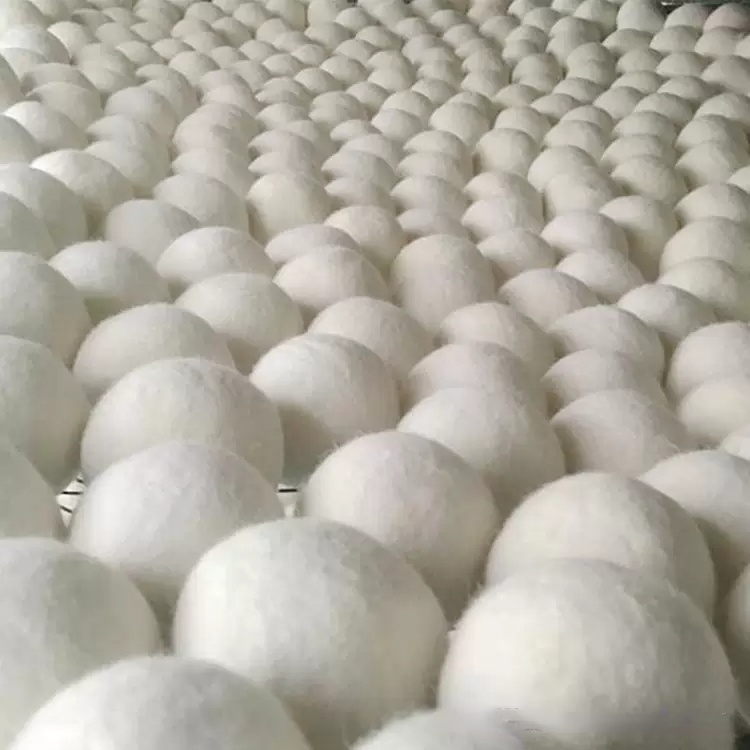 Other Laundry Products 6CM Practical Laundry Clean Ball Reusable Natural Organic Fabric Softener Premium Organic Wool Dryer Balls