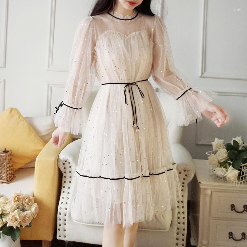 Casual Dresses Women Women's 2022 Loose Skirt Mesh Dress Sequ Vestido De Mujer Femme Robe, 501
Casual Dresses Women Women's 2022 Loose Skirt Mesh Dress Sequ Vestido De Mujer Femme Robe, 501