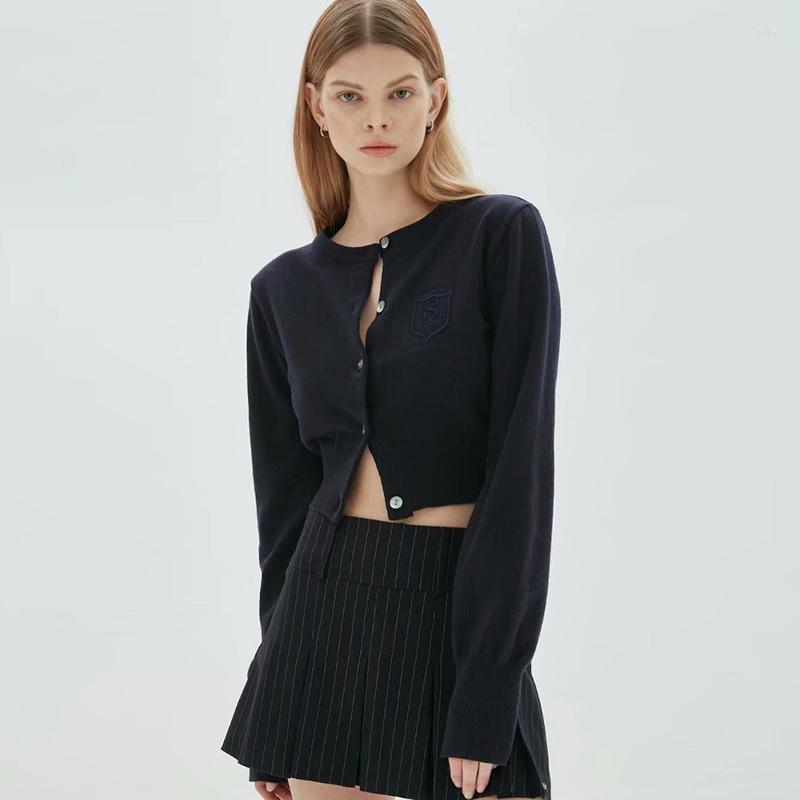 Women' Knits Women Embroidery Knitted Cardigan Casual O-neck Long Sleeve Single Breasted Crop Top Office Lady Solid Slim Streetwear Autumn, Black
Women' Knits Women Embroidery Knitted Cardigan Casual O-neck Long Sleeve Single Breasted Crop Top Office Lady Solid Slim Streetwear Autumn, Black