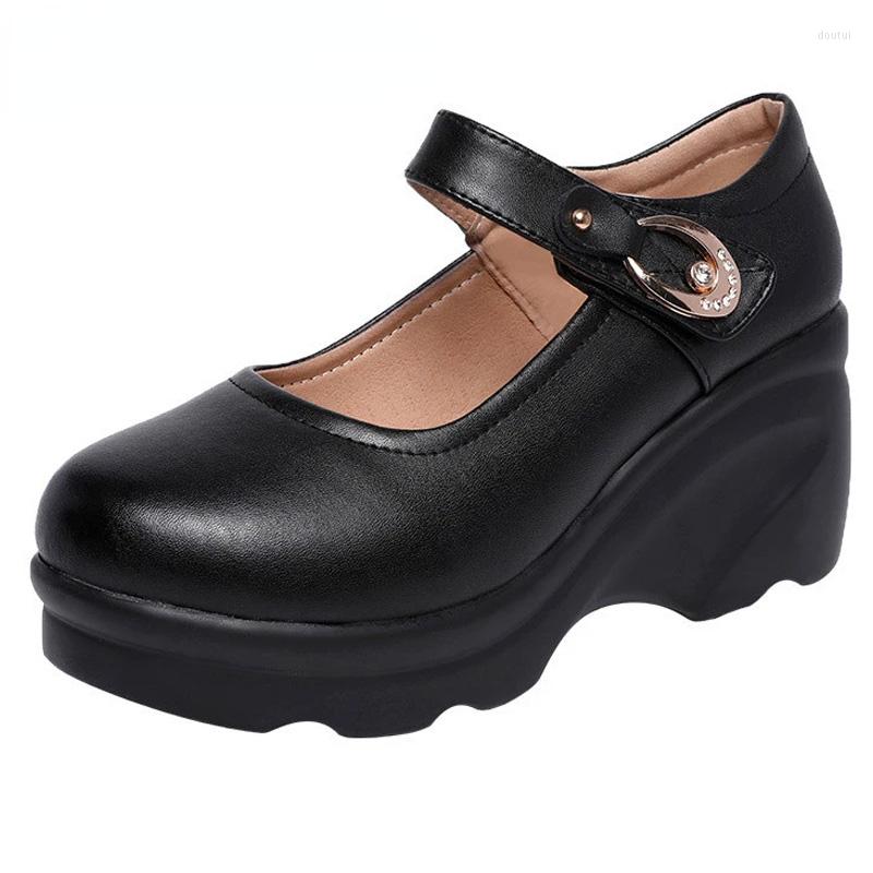 Dress Shoes 2022 Fall Spring Classic Round Toe Wedges Mary Jane Women's High Heels Black Platform
Dress Shoes 2022 Fall Spring Classic Round Toe Wedges Mary Jane Women's High Heels Black Platform