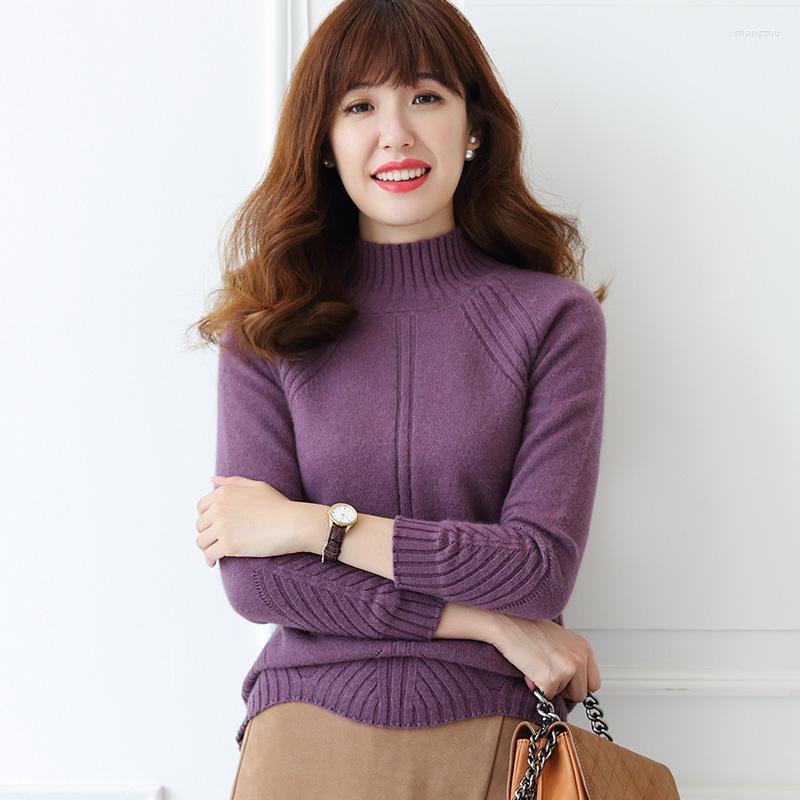 Women' Sweaters 2022 Autumn And Winter Pullover Female Cashmere Sweater Women' Head High Collar Thick Knit, Brown
Women' Sweaters 2022 Autumn And Winter Pullover Female Cashmere Sweater Women' Head High Collar Thick Knit, Brown