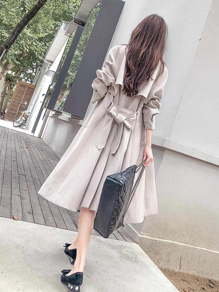 Women' Trench Coats Early Autumn Windbreaker Women' Medium And Long Korean 2022 High-end Leisure Thin Over Knee Coat, Picture color
Women' Trench Coats Early Autumn Windbreaker Women' Medium And Long Korean 2022 High-end Leisure Thin Over Knee Coat, Picture color
