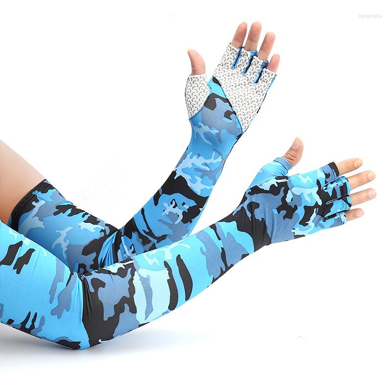 Knee Pads 1 Pair Sport Arm Sleeves Unisex Cycling Running Fishing Climbing Cover Sun UV Protection Ice Cool With 5-finger Cuff, Type 01
Knee Pads 1 Pair Sport Arm Sleeves Unisex Cycling Running Fishing Climbing Cover Sun UV Protection Ice Cool With 5-finger Cuff, Type 01