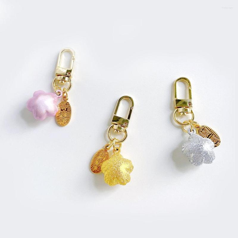 Keychains Close Sakura Bell Charm Metal Keychain Pendant Bag Schoolbag Handbag Jewelry Gift Festival Holiday Home Favor
Keychains Close Sakura Bell Charm Metal Keychain Pendant Bag Schoolbag Handbag Jewelry Gift Festival Holiday Home Favor