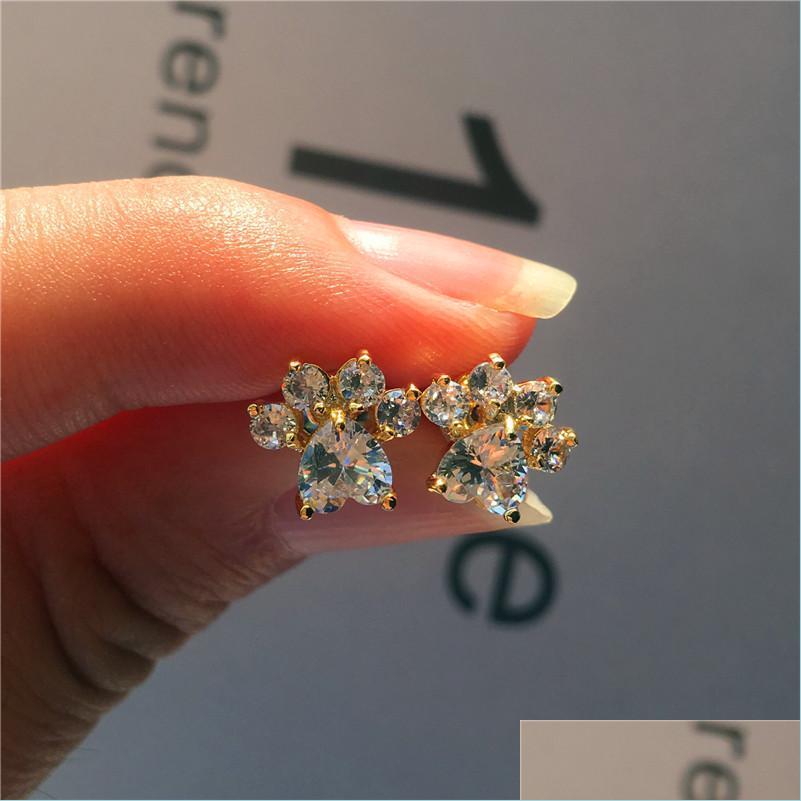 Stud Stud Cute Female White Zircon Stone Earrings Yellow Gold Wedding Jewelry Small Heart Dog Cat Claw For Women Drop Delivery 2022 Dhti9
Stud Stud Cute Female White Zircon Stone Earrings Yellow Gold Wedding Jewelry Small Heart Dog Cat Claw For Women Drop Delivery 2022 Dhti9