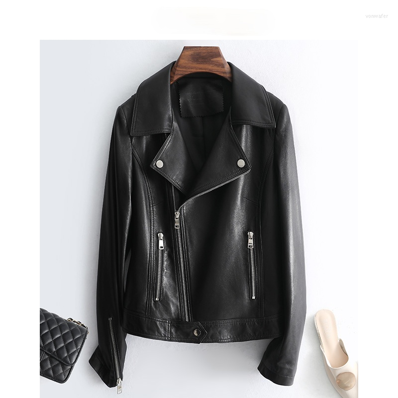 Women's Leather Genuine Jacket Women Spring Biker Jackets For Real Sheepskin Coat Female Clothes 4xl 2022 Veste Femme Pph4471, Black
Women's Leather Genuine Jacket Women Spring Biker Jackets For Real Sheepskin Coat Female Clothes 4xl 2022 Veste Femme Pph4471, Black