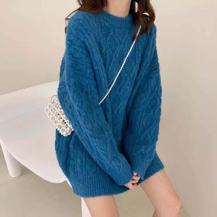 Women' Sweaters Woman Chandails Pullover Cable-Knit Sweater Women' Loose Outer Wear Knitted Top Autumn Winter, Black
Women' Sweaters Woman Chandails Pullover Cable-Knit Sweater Women' Loose Outer Wear Knitted Top Autumn Winter, Black