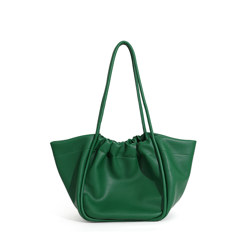 Shopping Bags Vintage Large Capacity Tote Bag Solid Color Handbag High-grade Sense of Single Shoulder Bag, White
Shopping Bags Vintage Large Capacity Tote Bag Solid Color Handbag High-grade Sense of Single Shoulder Bag, White