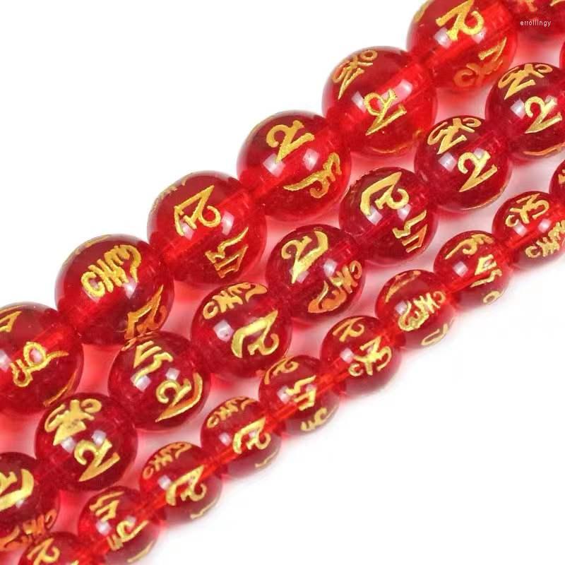 Beads Red Golden Om Mani Padme Hum Mantra Crystal Buddhism Bead Pick Size Necklace Bracelet DIY Jewelry Makings 8/10/12mm
Beads Red Golden Om Mani Padme Hum Mantra Crystal Buddhism Bead Pick Size Necklace Bracelet DIY Jewelry Makings 8/10/12mm