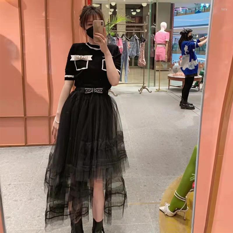 Women' Sweaters Korean Fashion Women Diamonds Beaded Pockets Short Sleeve White / Black Thin Sweater Pullover Knitted SHirt, 16049
Women' Sweaters Korean Fashion Women Diamonds Beaded Pockets Short Sleeve White / Black Thin Sweater Pullover Knitted SHirt, 16049