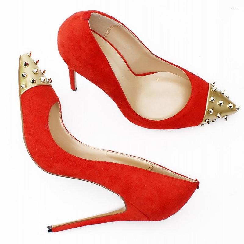 Dress Shoes Spring Rivet Women's Autumn Girl Black Red Professional Sexy Thin High Heels Suede Leather Pumps Big Size 34-46 C033B, 10cm heel height
Dress Shoes Spring Rivet Women's Autumn Girl Black Red Professional Sexy Thin High Heels Suede Leather Pumps Big Size 34-46 C033B, 10cm heel height