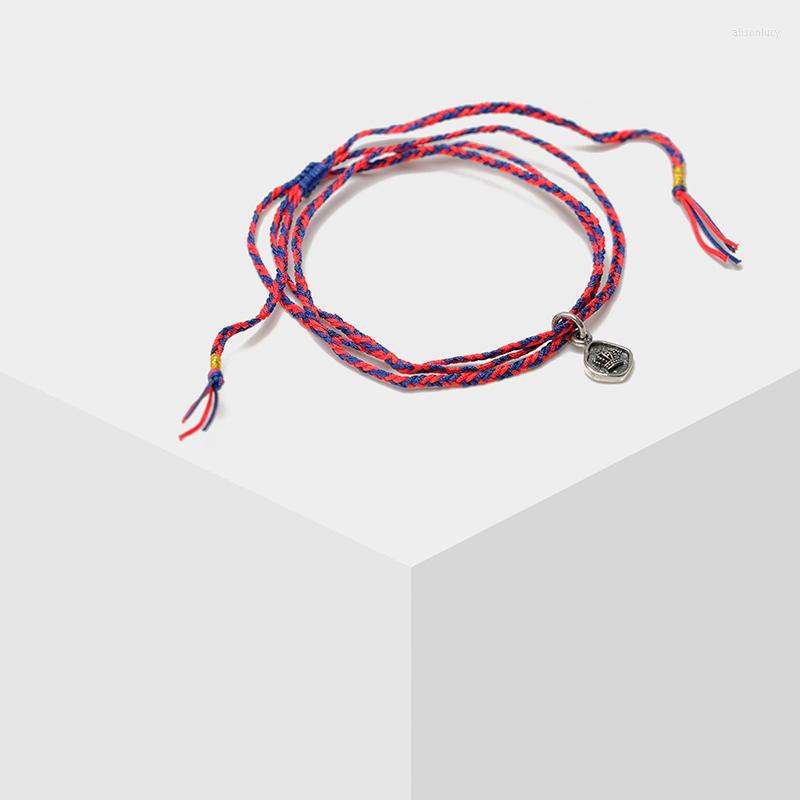Charm Bracelets Amorita Boutique Handmade Rope Woveb Bracelet Crown Pendant For Couple Lady Girl Gift
Charm Bracelets Amorita Boutique Handmade Rope Woveb Bracelet Crown Pendant For Couple Lady Girl Gift