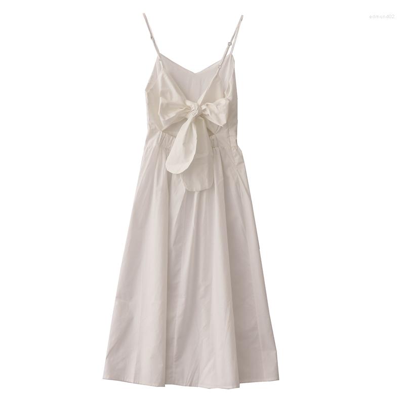Casual Dresses Korean Fashion Style Cutout Women's Sleeveless Dress Summer Back Lace Up Beach Vintage White Long Sexy Black Sundress
Casual Dresses Korean Fashion Style Cutout Women's Sleeveless Dress Summer Back Lace Up Beach Vintage White Long Sexy Black Sundress