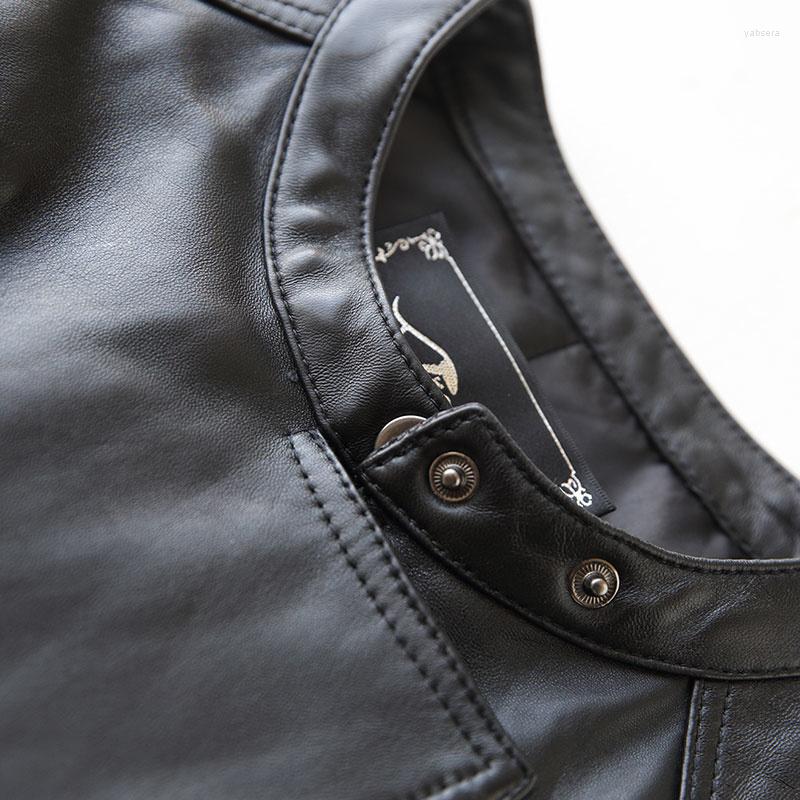 Women's Leather Fashion Genuine Jacket Women Real Sheepskin Coat Female Spring Short Slim Jackets For Casaco 900101, Black
Women's Leather Fashion Genuine Jacket Women Real Sheepskin Coat Female Spring Short Slim Jackets For Casaco 900101, Black