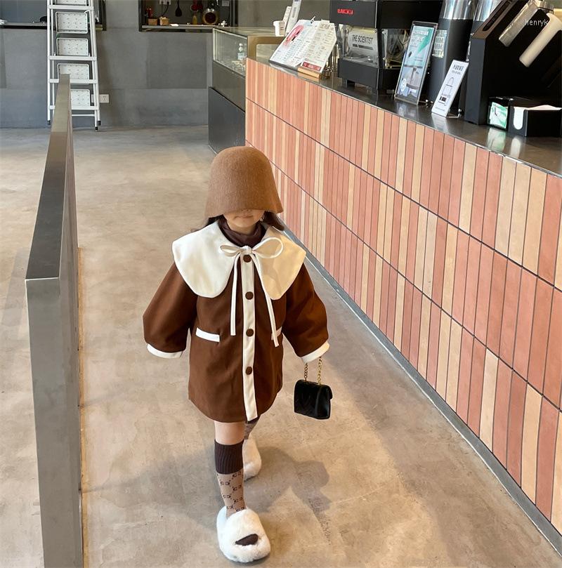 Coat 2022 Trench Outerwear Turn-down Collar Knee Length Single Breasted Solid Soft Comfortable Simple Fashion Autumn Winter Girls Kid, Auburn
Coat 2022 Trench Outerwear Turn-down Collar Knee Length Single Breasted Solid Soft Comfortable Simple Fashion Autumn Winter Girls Kid, Auburn