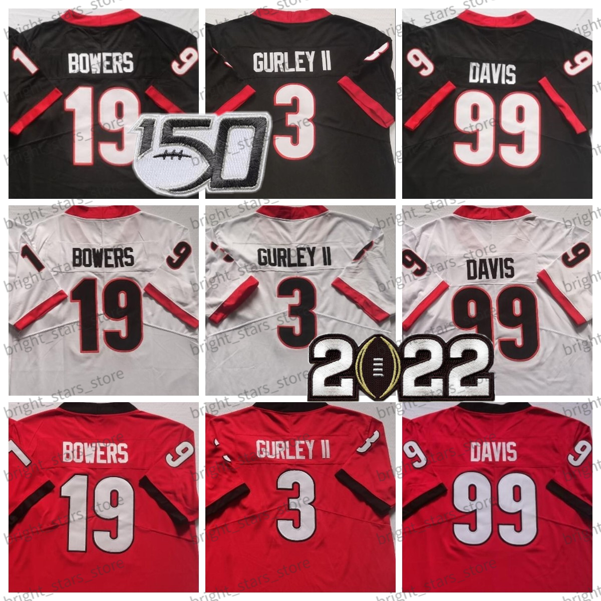 American College Football Wear NCAA 99 Davis Football Jersey 3 Todd Gurley II 19 Brock Bowers Red White College Mens Stitched Jerseys 150th, Men;as
American College Football Wear NCAA 99 Davis Football Jersey 3 Todd Gurley II 19 Brock Bowers Red White College Mens Stitched Jerseys 150th, Men;as