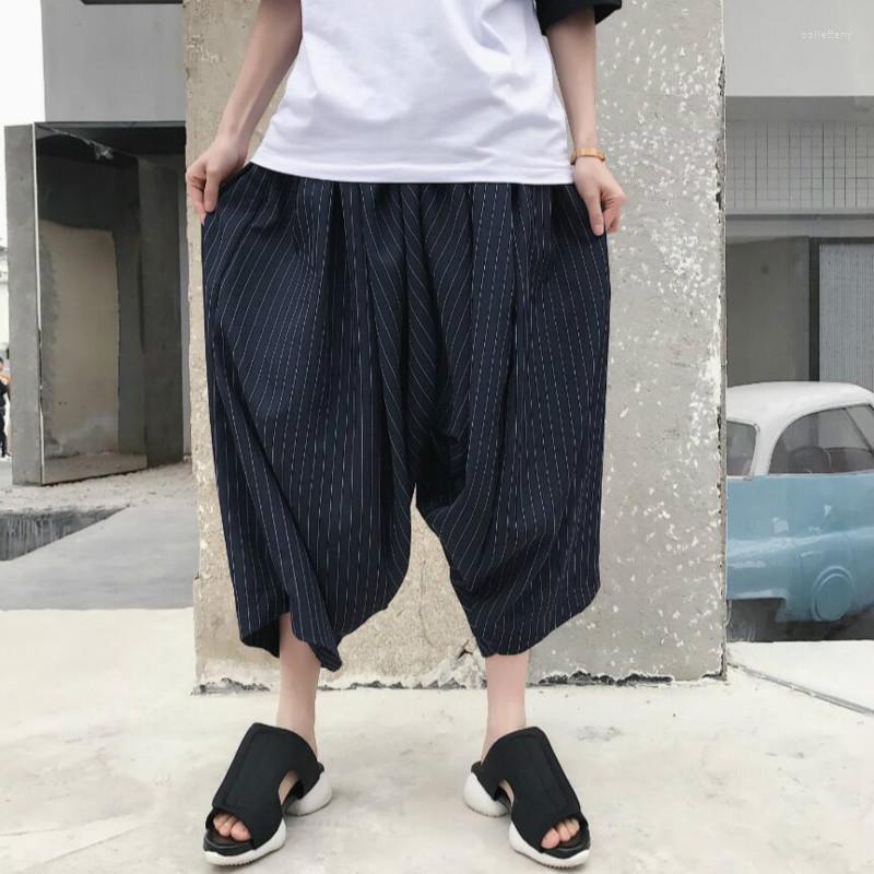 Men's Pants Summer Style Striped Harem Men's Special Loose Personality Thin Section Wide Leg Hairstylist Tide Radish, Black
Men's Pants Summer Style Striped Harem Men's Special Loose Personality Thin Section Wide Leg Hairstylist Tide Radish, Black