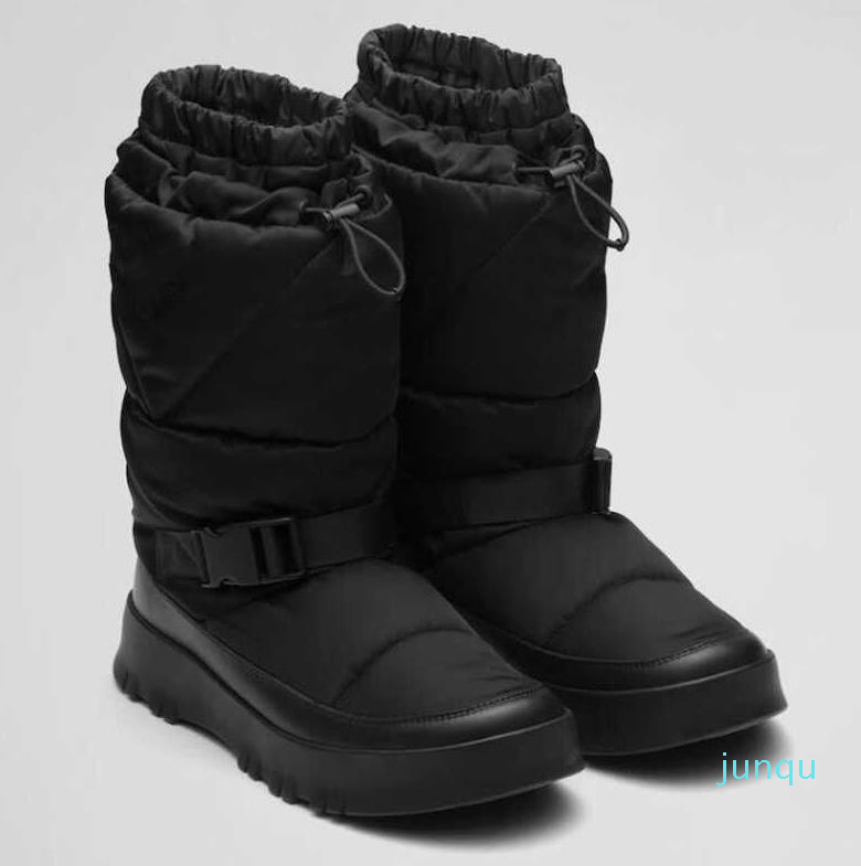 Down Boots Snow Boot Gabardine Martin Boot Luxury Shoes Designers Platform Monolith High Re-Nylon Booties Brushed, Black
Down Boots Snow Boot Gabardine Martin Boot Luxury Shoes Designers Platform Monolith High Re-Nylon Booties Brushed, Black