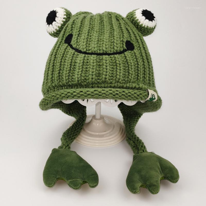 Berets Parent-child Cute Frog Hat Autumn And Winter Warm Knitted Wool Bonnets For Women Men Cartoon Fisherman Caps, Yellow
Berets Parent-child Cute Frog Hat Autumn And Winter Warm Knitted Wool Bonnets For Women Men Cartoon Fisherman Caps, Yellow