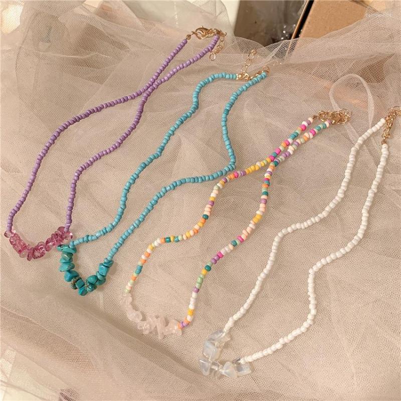 Choker Fashion Simple And Fresh Sweet Handmade Beaded Small Niche Design Sense Personality Geometric Lady Temperament Necklace
Choker Fashion Simple And Fresh Sweet Handmade Beaded Small Niche Design Sense Personality Geometric Lady Temperament Necklace