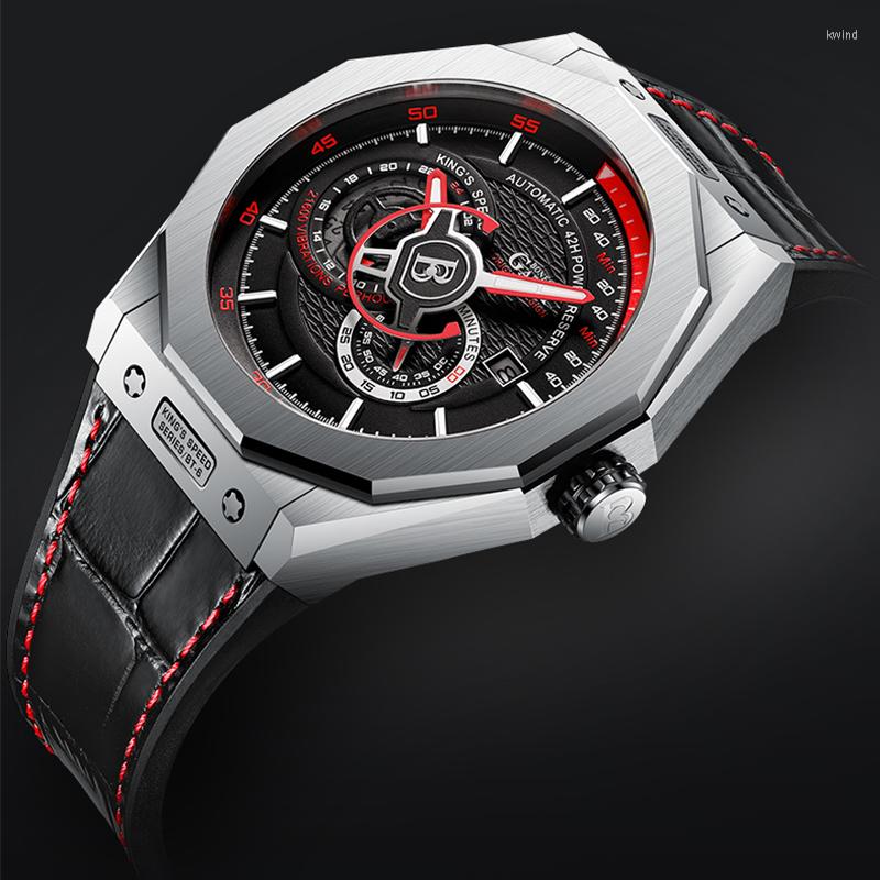 Wristwatches 2023 Top Watch Men Automatic Mechanical Sapphire Sports Men's Clock Auto Rubber Leather Waterproof Stainless Steel, Bg8601-a3
Wristwatches 2023 Top Watch Men Automatic Mechanical Sapphire Sports Men's Clock Auto Rubber Leather Waterproof Stainless Steel, Bg8601-a3