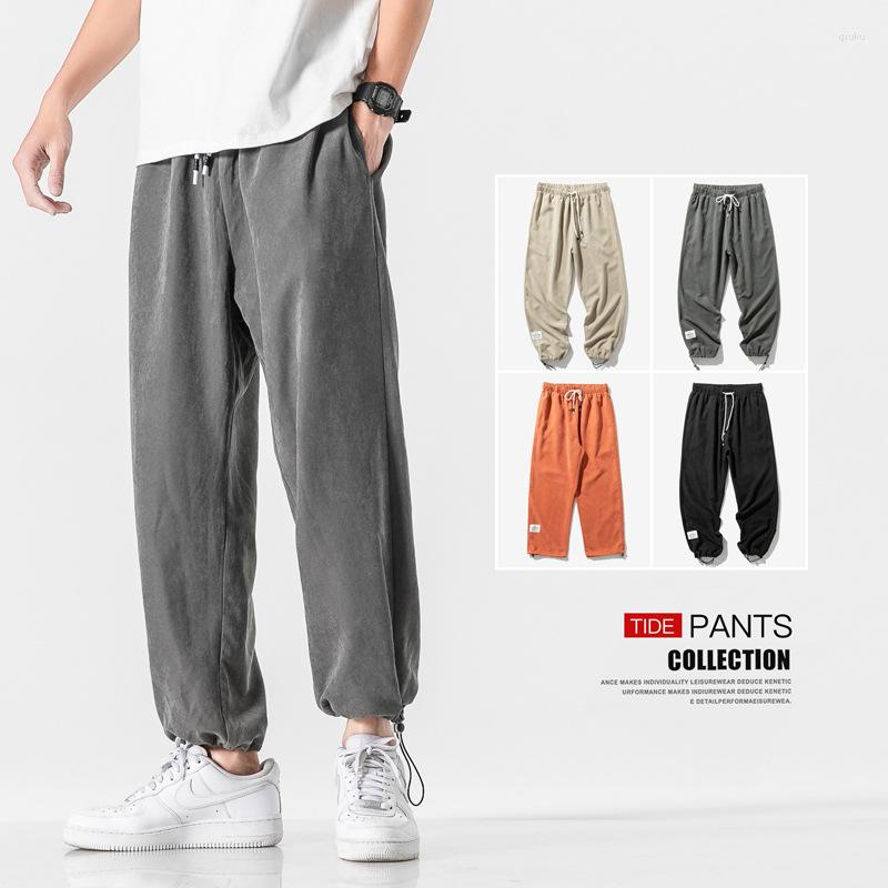 Men's Pants Men's Thin Trouser Baggy Trendy Slimming Plus Size Casual Sports Nine-point Solid Elastic Waist Streetwear Trousers, Black
Men's Pants Men's Thin Trouser Baggy Trendy Slimming Plus Size Casual Sports Nine-point Solid Elastic Waist Streetwear Trousers, Black