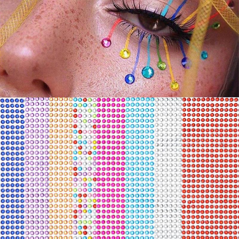 Nail Art Decorations 504Pcs/Sheet 3D Diamond Face Stickers Eyeshadow Self Adhesive Body Rhinestones Decals Makeup Accessories
Nail Art Decorations 504Pcs/Sheet 3D Diamond Face Stickers Eyeshadow Self Adhesive Body Rhinestones Decals Makeup Accessories