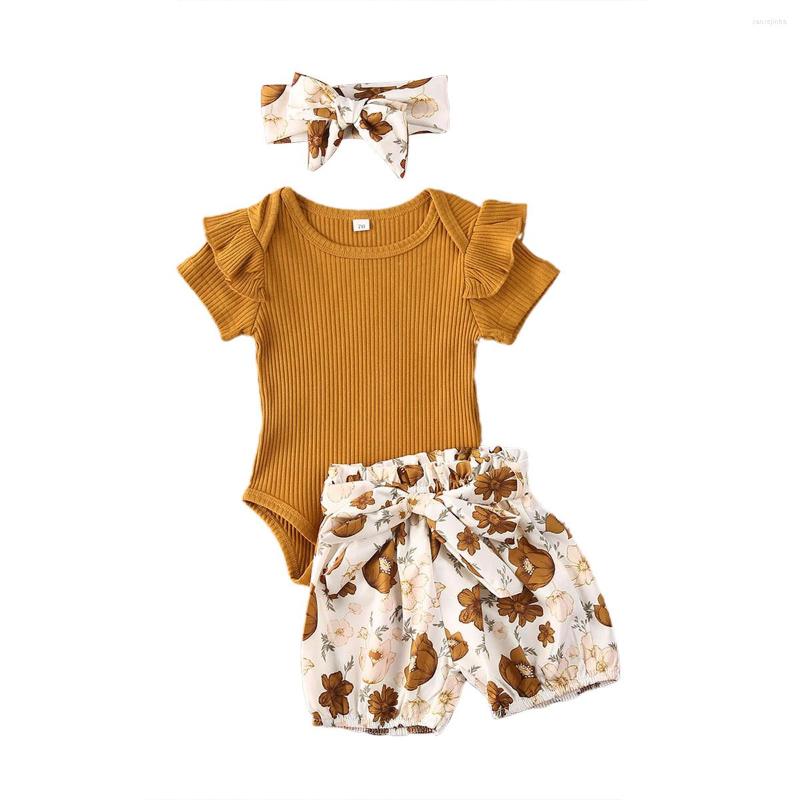 Clothing Sets Pudcoco Baby Girls' 3PCS Born Clothes Set Short Sleeve Bodysuits Soild Floral Top Pants
Clothing Sets Pudcoco Baby Girls' 3PCS Born Clothes Set Short Sleeve Bodysuits Soild Floral Top Pants