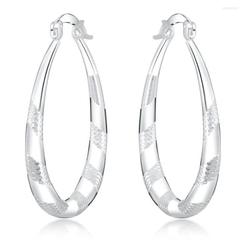 Hoop Earrings LEKANI 925 Sterling Silver Grain Circle For Women Lady Gift Fashion Charm Wedding Jewelry
Hoop Earrings LEKANI 925 Sterling Silver Grain Circle For Women Lady Gift Fashion Charm Wedding Jewelry