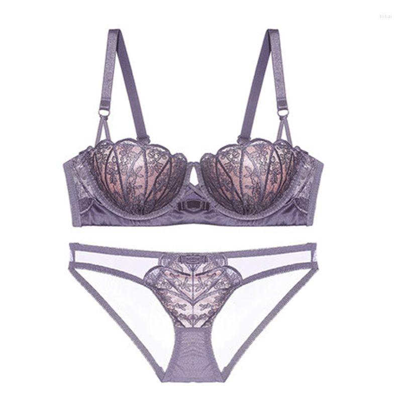 Bras Sets Sexy Bra Seamless Embroidery Ralette Erotic Women Lingerie Panty Plus Size Transparent Female AB Cup Underwear, White
Bras Sets Sexy Bra Seamless Embroidery Ralette Erotic Women Lingerie Panty Plus Size Transparent Female AB Cup Underwear, White
