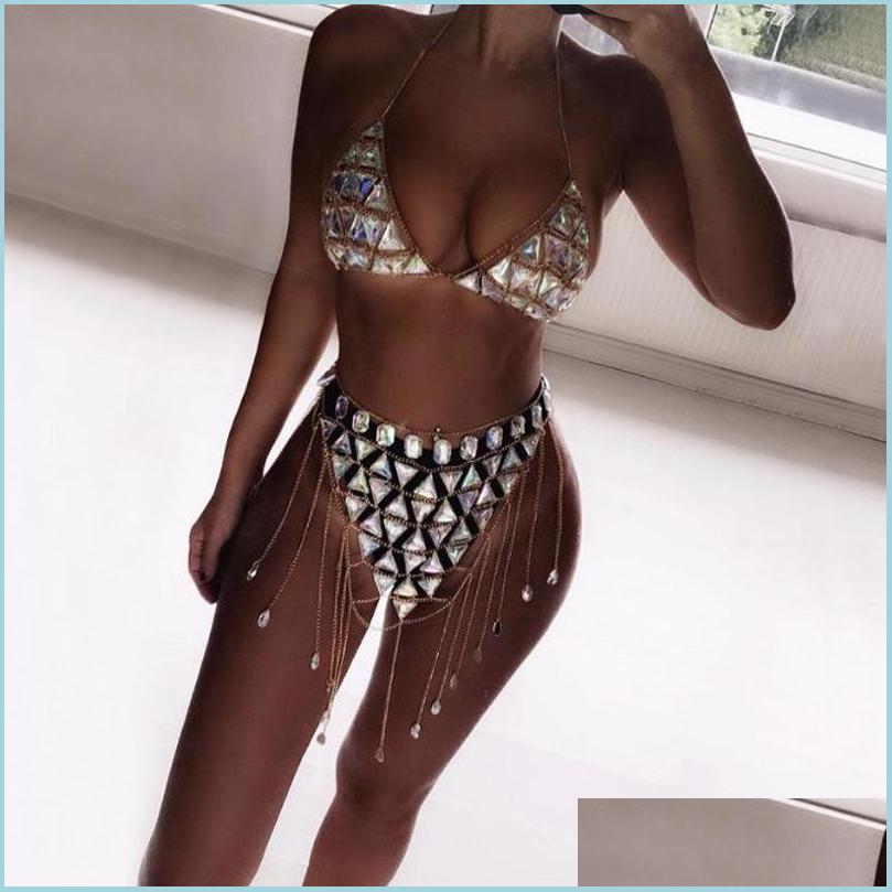 Other Sexy Bikini Bra Rhinestone Body Chain Fashion Women Waist Belt Summer Water Drop Vacation Dress Delivery 2022 Jewelry Dhz6A 
Other Sexy Bikini Bra Rhinestone Body Chain Fashion Women Waist Belt Summer Water Drop Vacation Dress Delivery 2022 Jewelry Dhz6A
