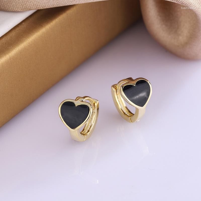 Hoop Earrings Black Heart For Women Round Girls Piercing Jewelry Aretes Gifts Wholesale Accessories Pendientes Mujer
Hoop Earrings Black Heart For Women Round Girls Piercing Jewelry Aretes Gifts Wholesale Accessories Pendientes Mujer