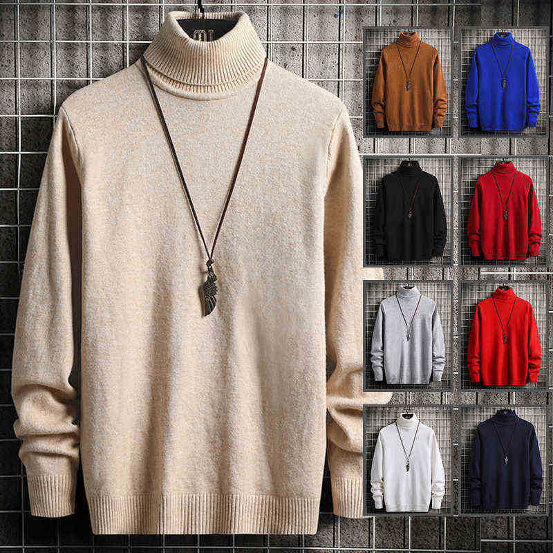 Men's Sweaters New Winter High Neck Thick Warm Sweater Men Turtleneck Brand Mens Slim Fit Sweater Men Sweaters Male Sweaters J220915, Red
Men's Sweaters New Winter High Neck Thick Warm Sweater Men Turtleneck Brand Mens Slim Fit Sweater Men Sweaters Male Sweaters J220915, Red